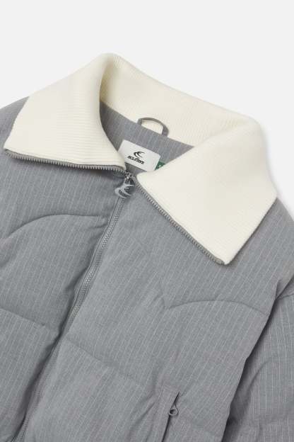 Donatello Light Grey Puffer