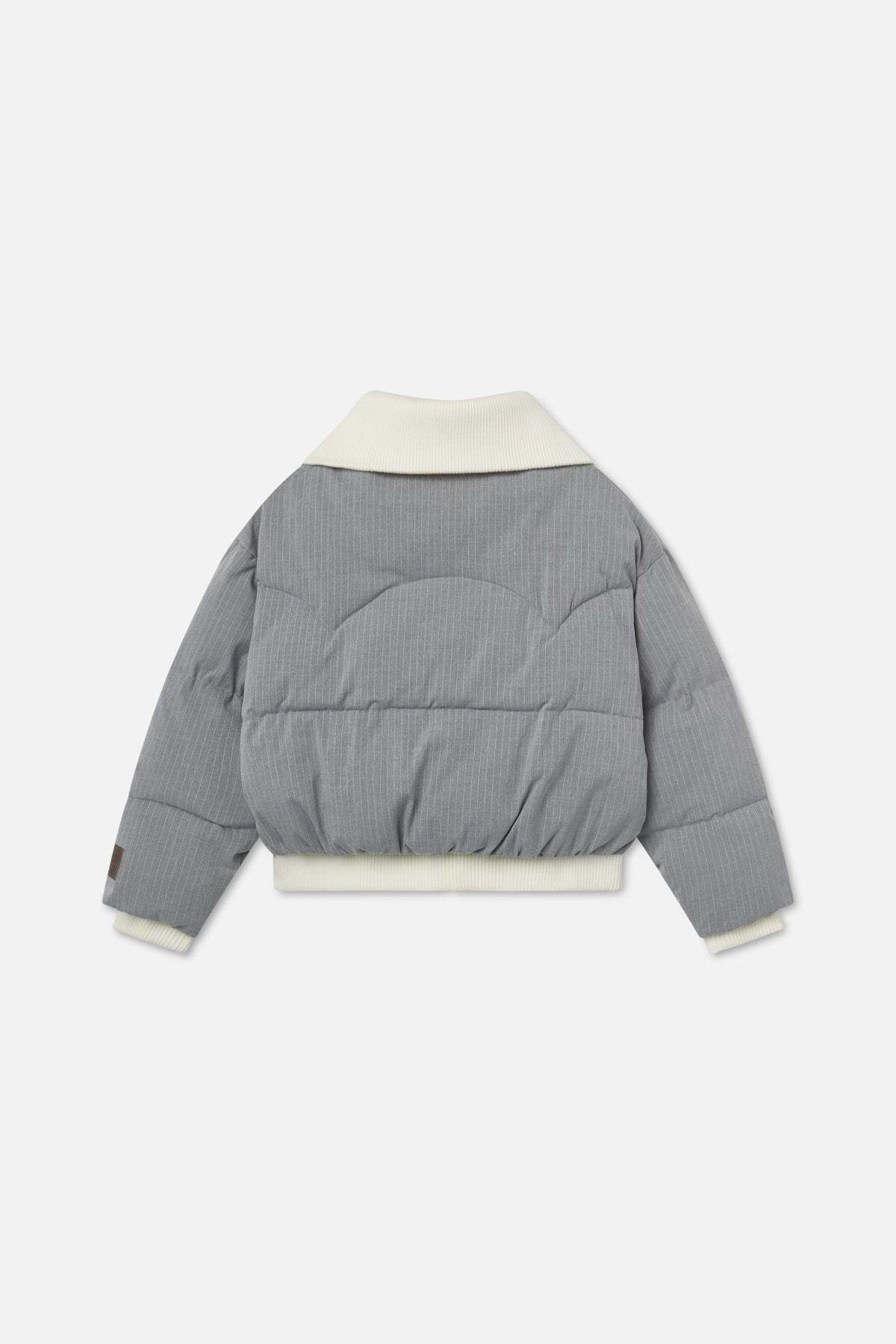 Donatello Light Grey Puffer