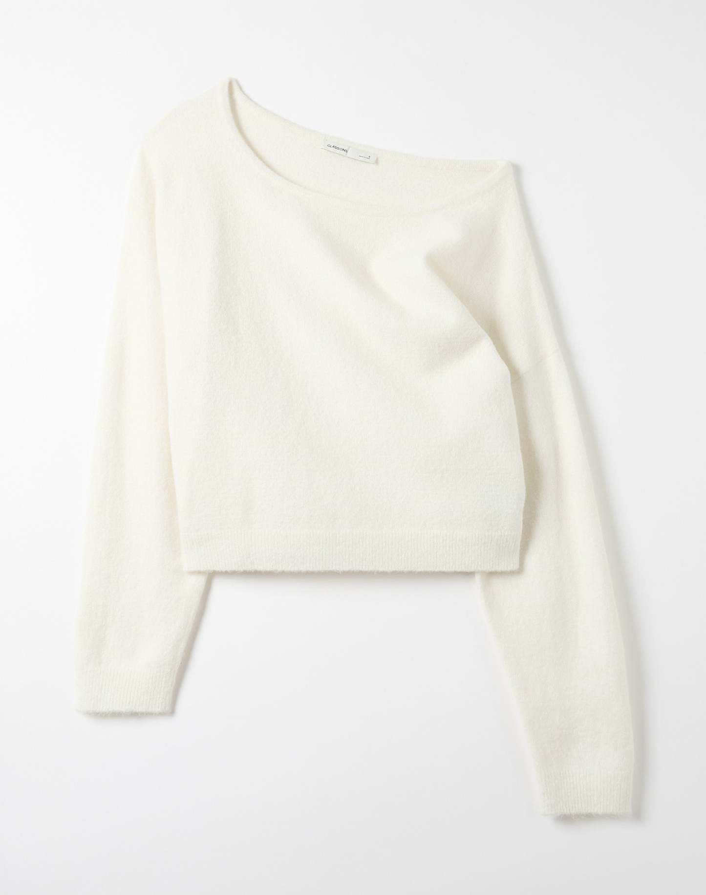 Off Shoulder Knit Long Sleeve