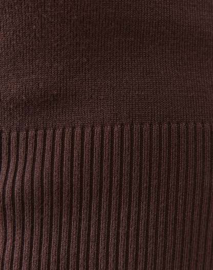 Short Sleeve Rib Waist Knit Top
