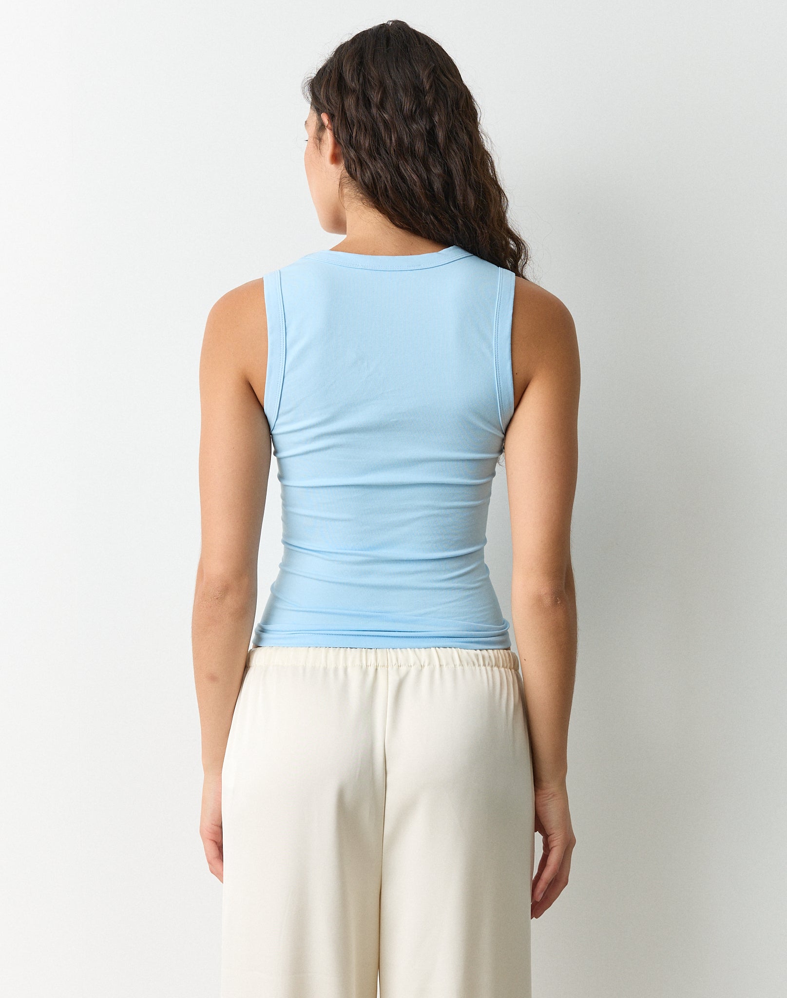 V Neck Cotton Tank Top
