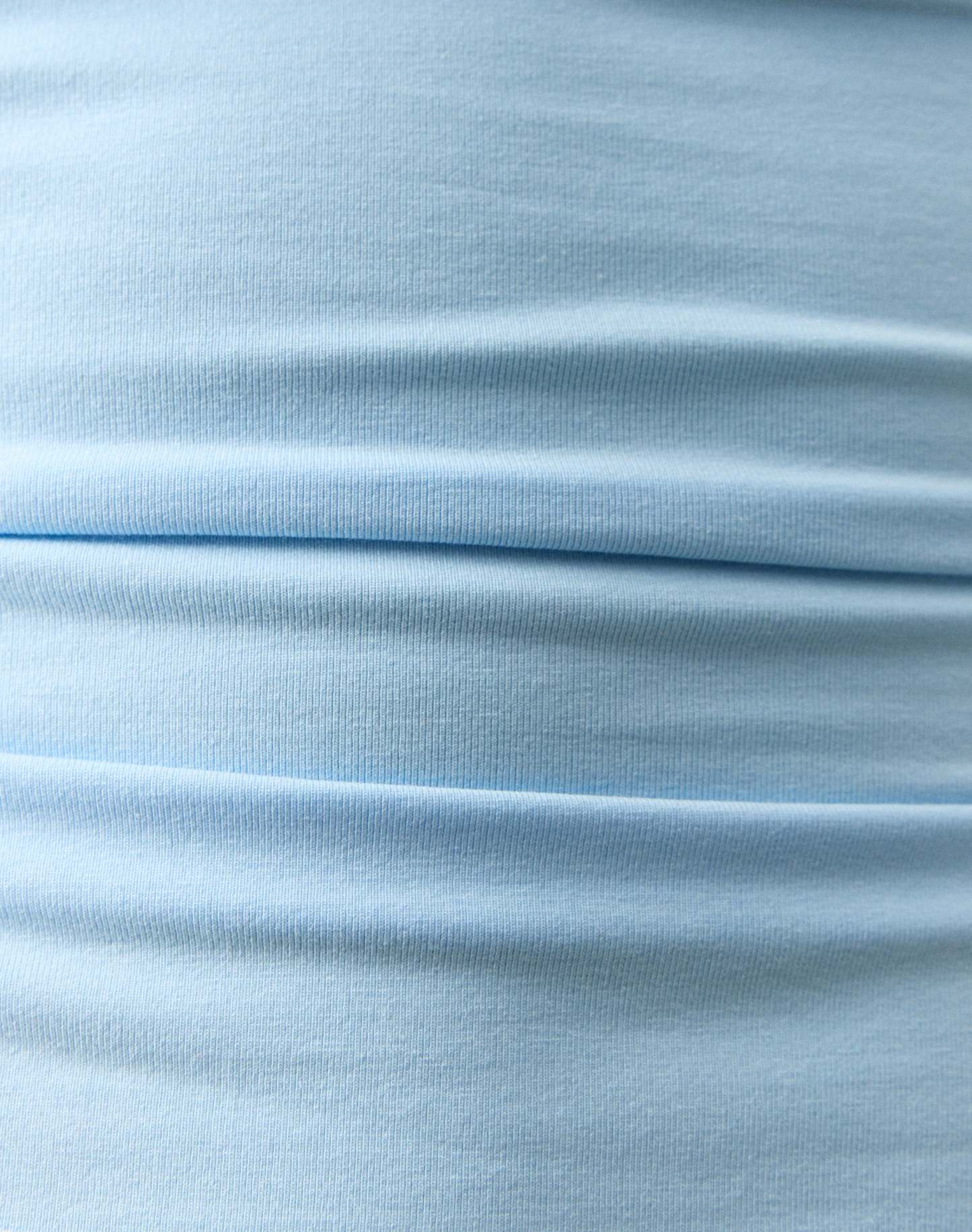 Cotton High Boat Neck Fitted Tank