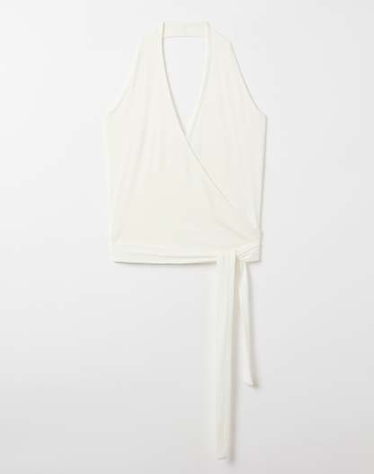 Ballet Wrap Halter Top