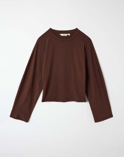 Cinched Long Sleeve Top