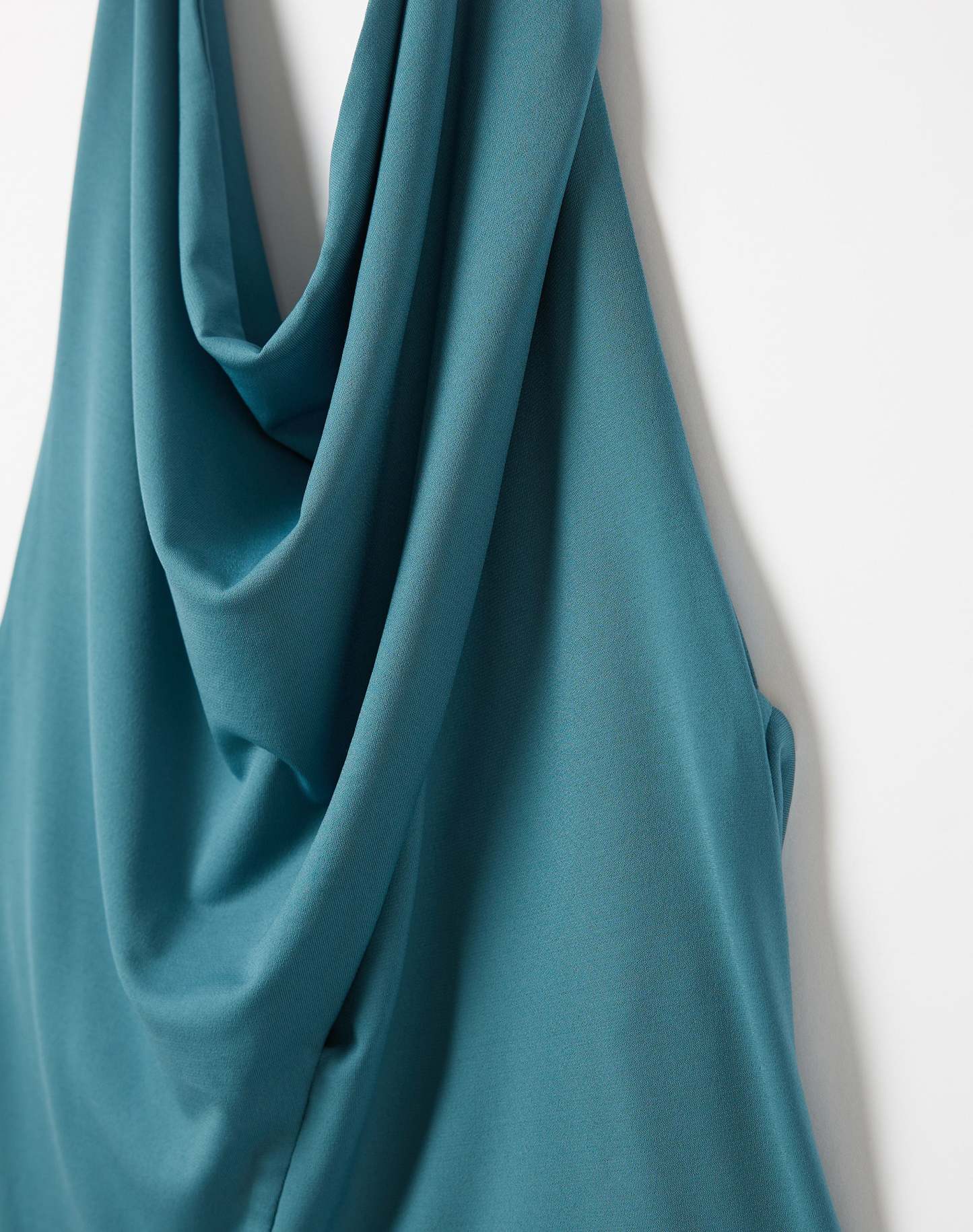 Draped Cowl Halter Top