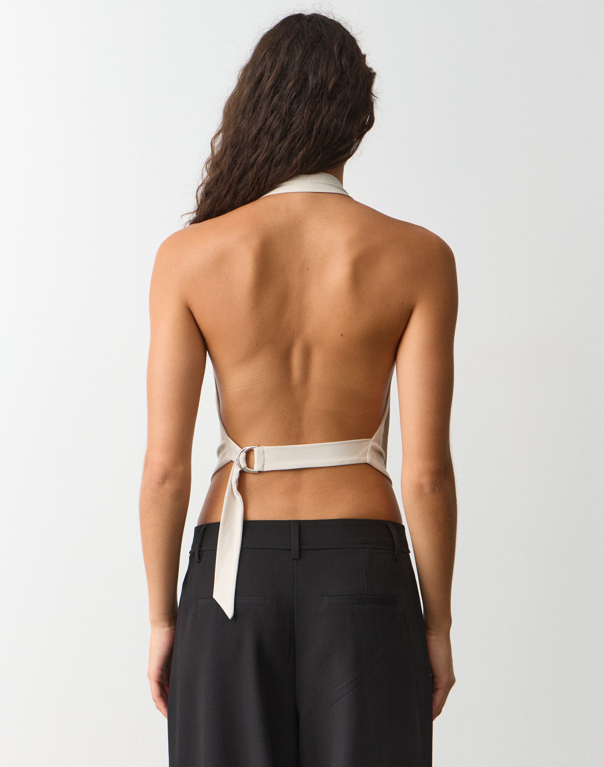 Ring Detail Halter Top