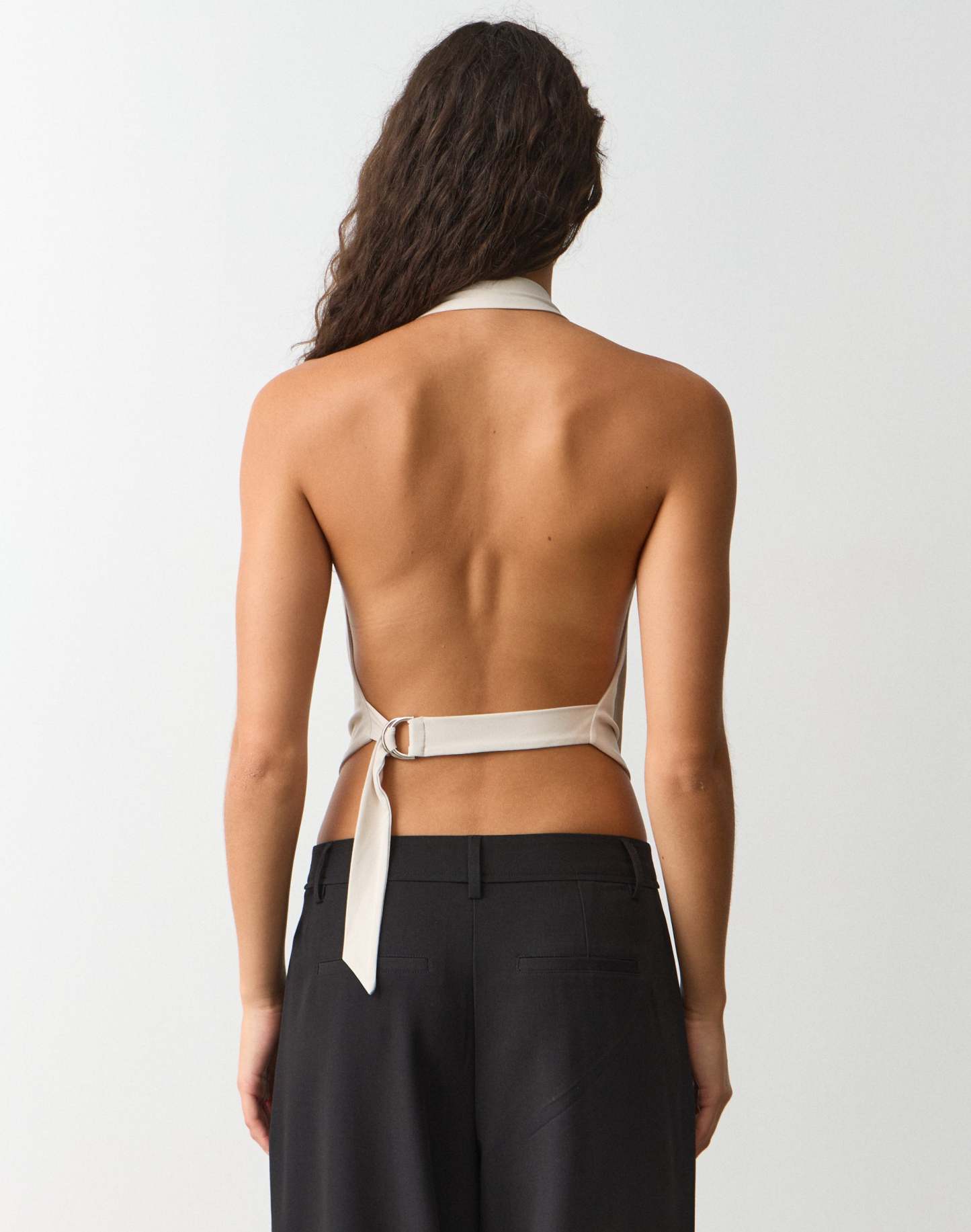 Ring Detail Halter Top