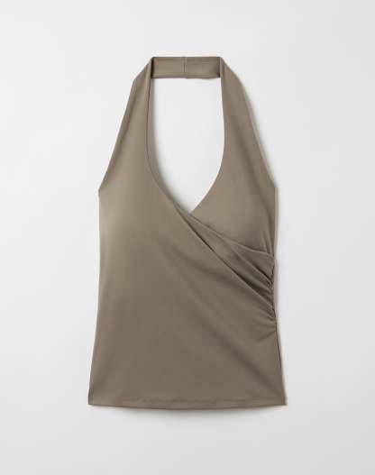 Active Cross Over Halter Top