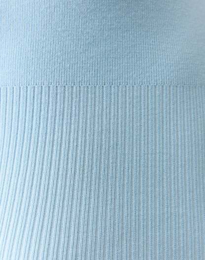 Knit Rib Waist Polo Top