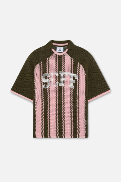 Beacon Pink Knit Jersey