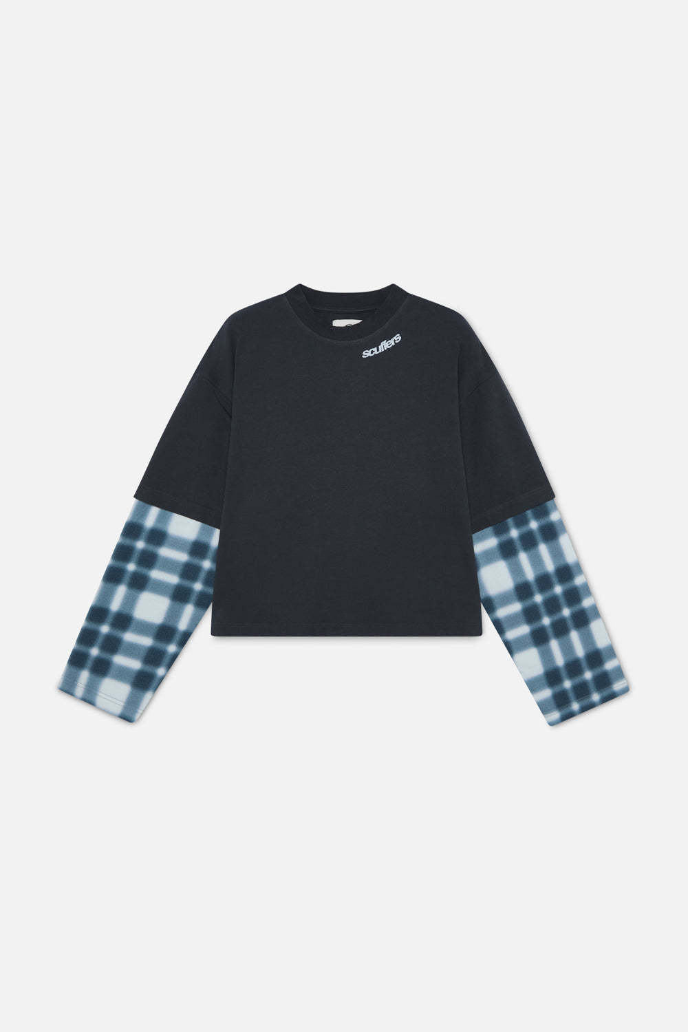 Blur Kurtis Navy Longsleeve