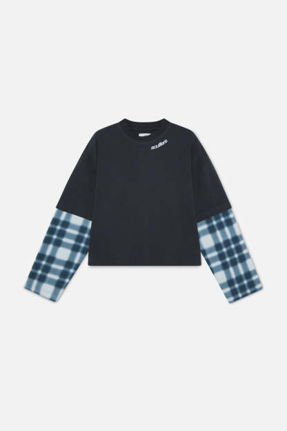 Blur Kurtis Navy Longsleeve
