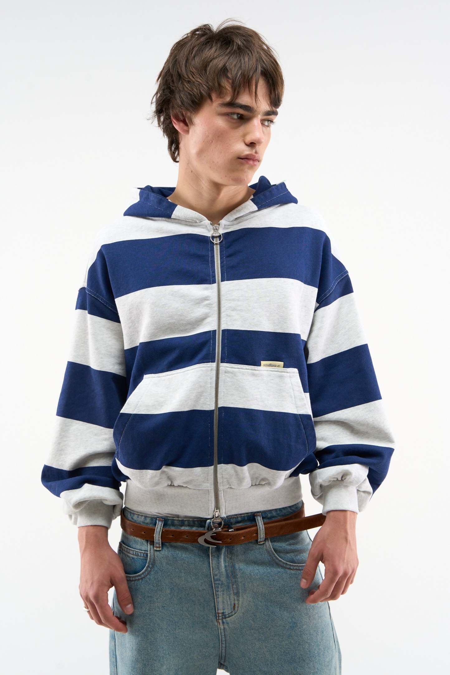 Club Navy Zipper