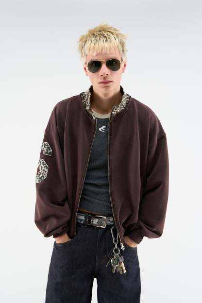 Tokiet Leopard Zipper