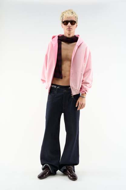 Sun Pink Zipper