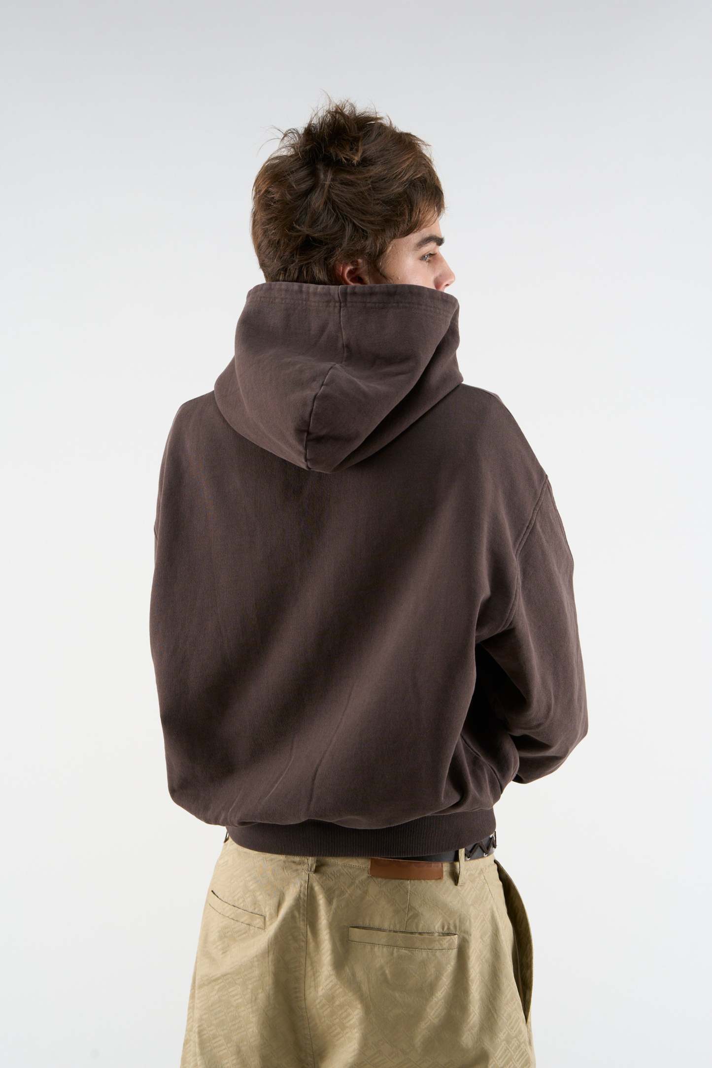 Pick Pocket Brown Zipper