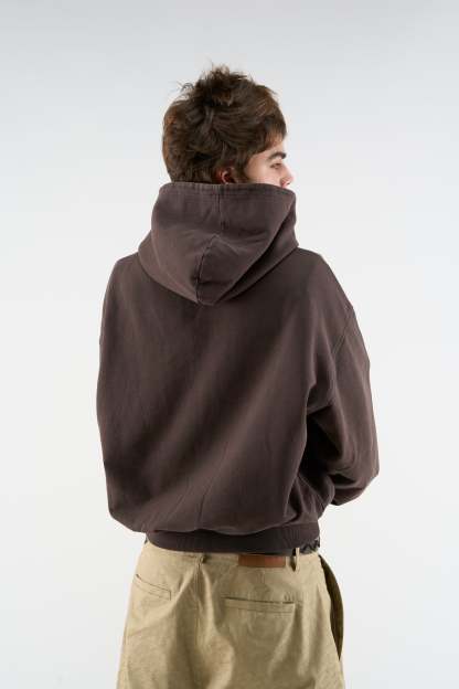 Pick Pocket Brown Zipper