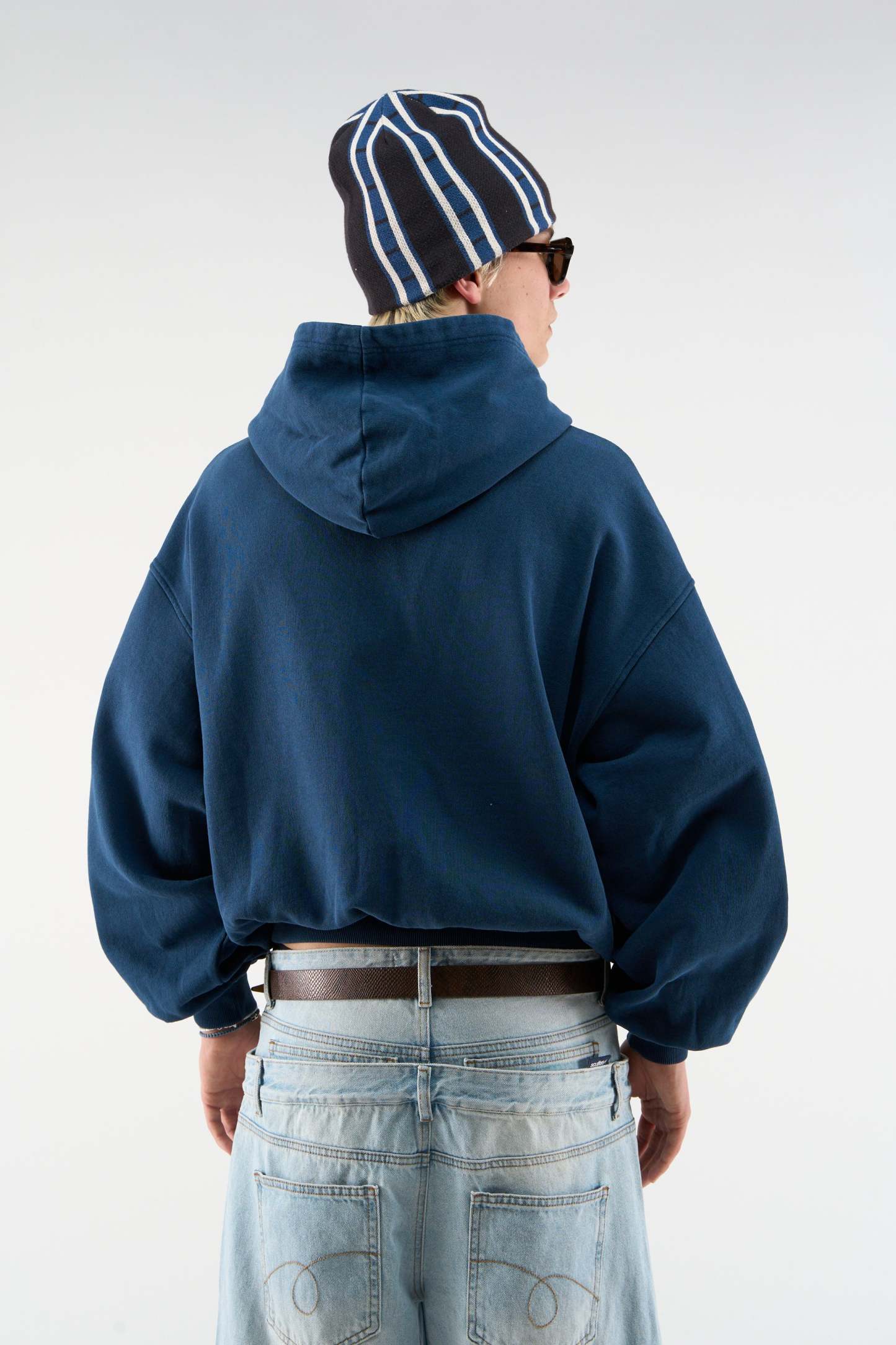 Pick Pocket Navy Zipper