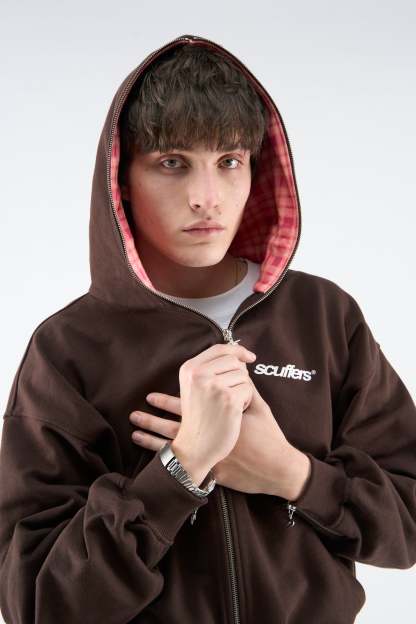 Gothic Brown Zipper