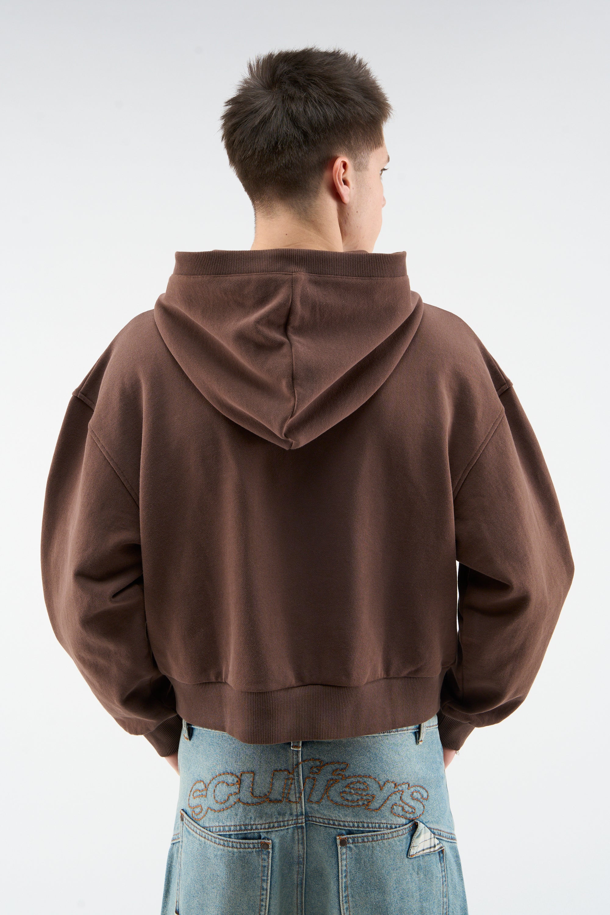 Bullet Brown Zipper