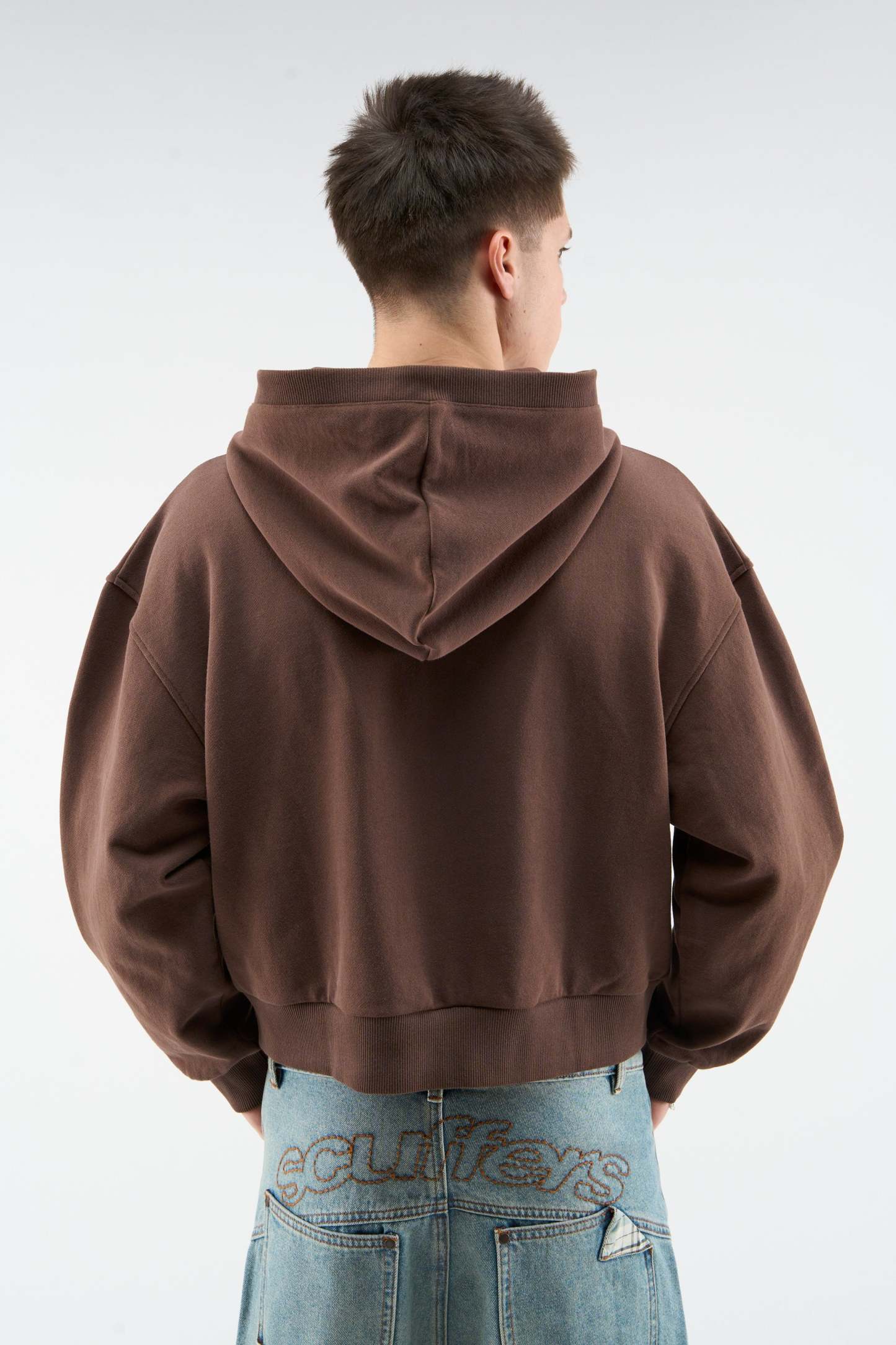 Bullet Brown Zipper