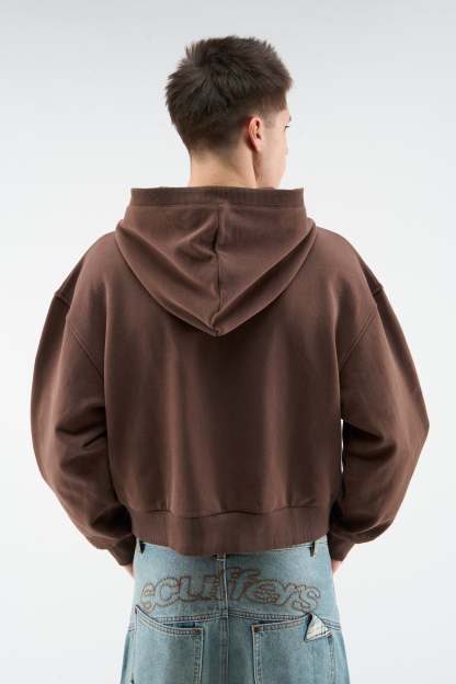 Bullet Brown Zipper