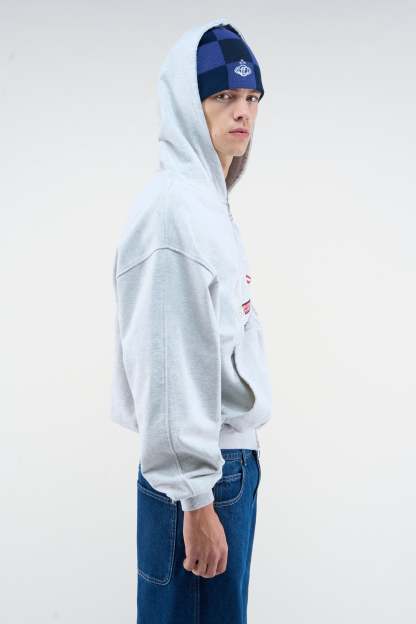 Mayor Light Grey Zipper