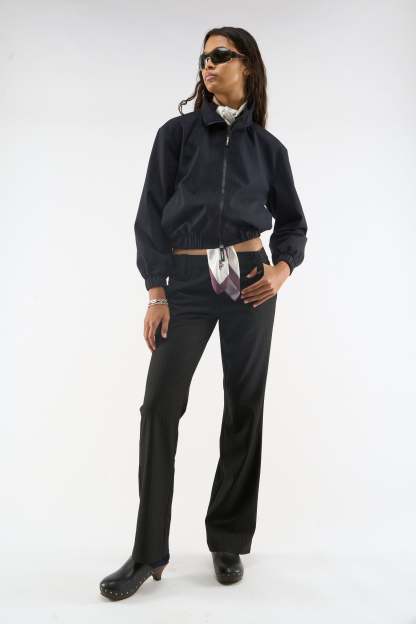 Nautica Navy Pinstripe Jacket