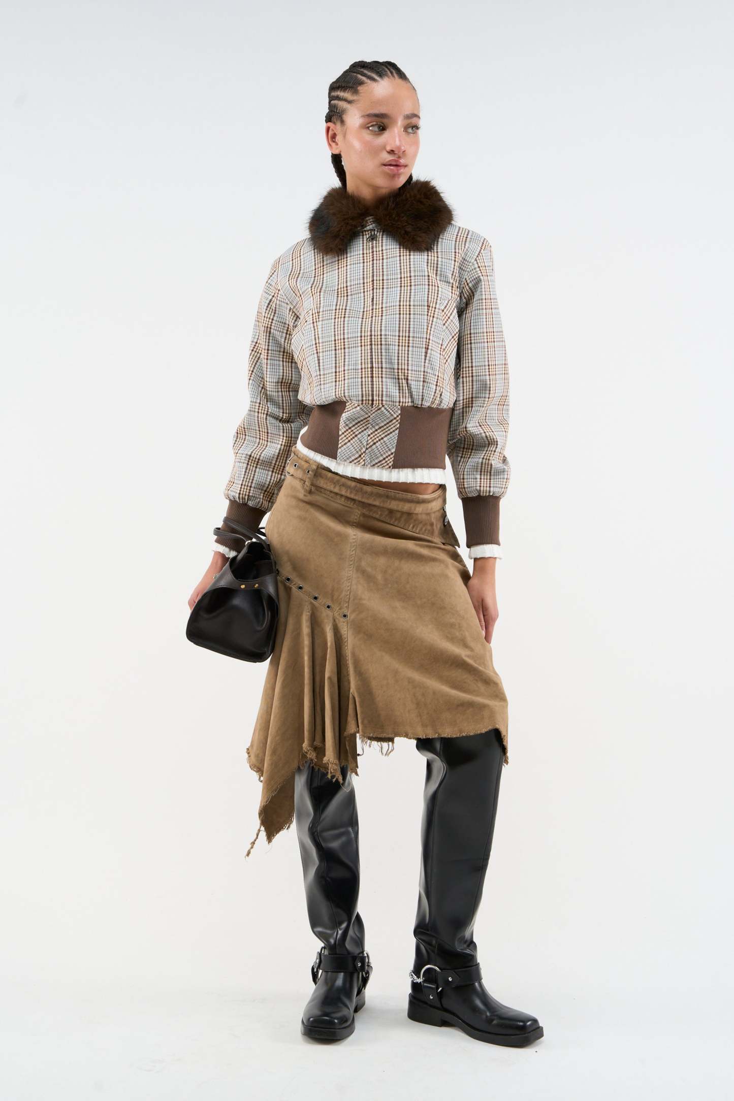 Sans Brown Skirt