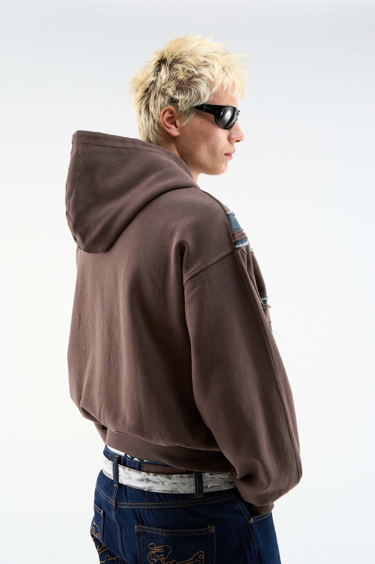 Flag Brown Zipper