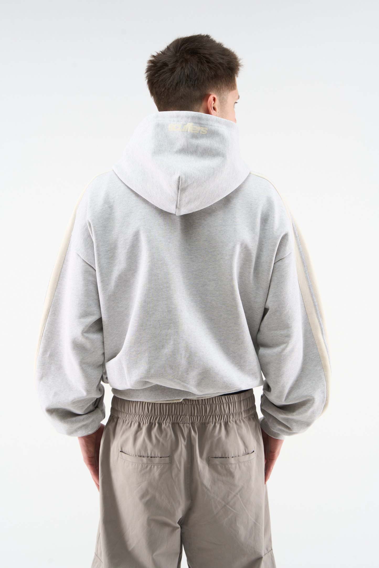 Effortless Light Grey Hoodie