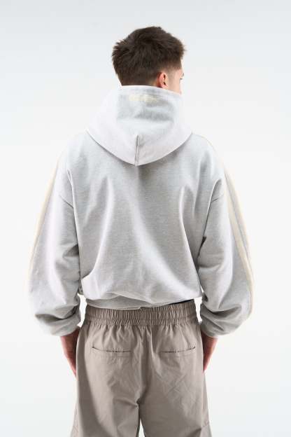 Effortless Light Grey Hoodie