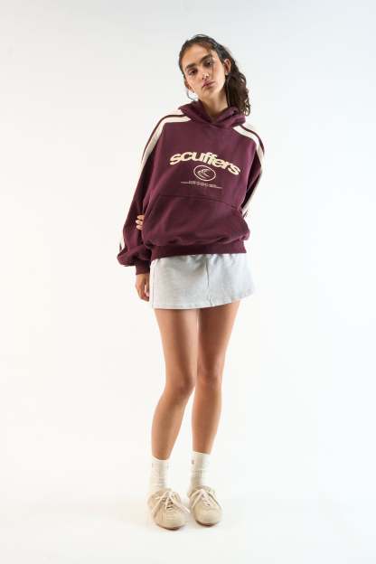 Effortless Burgundy Hoodie