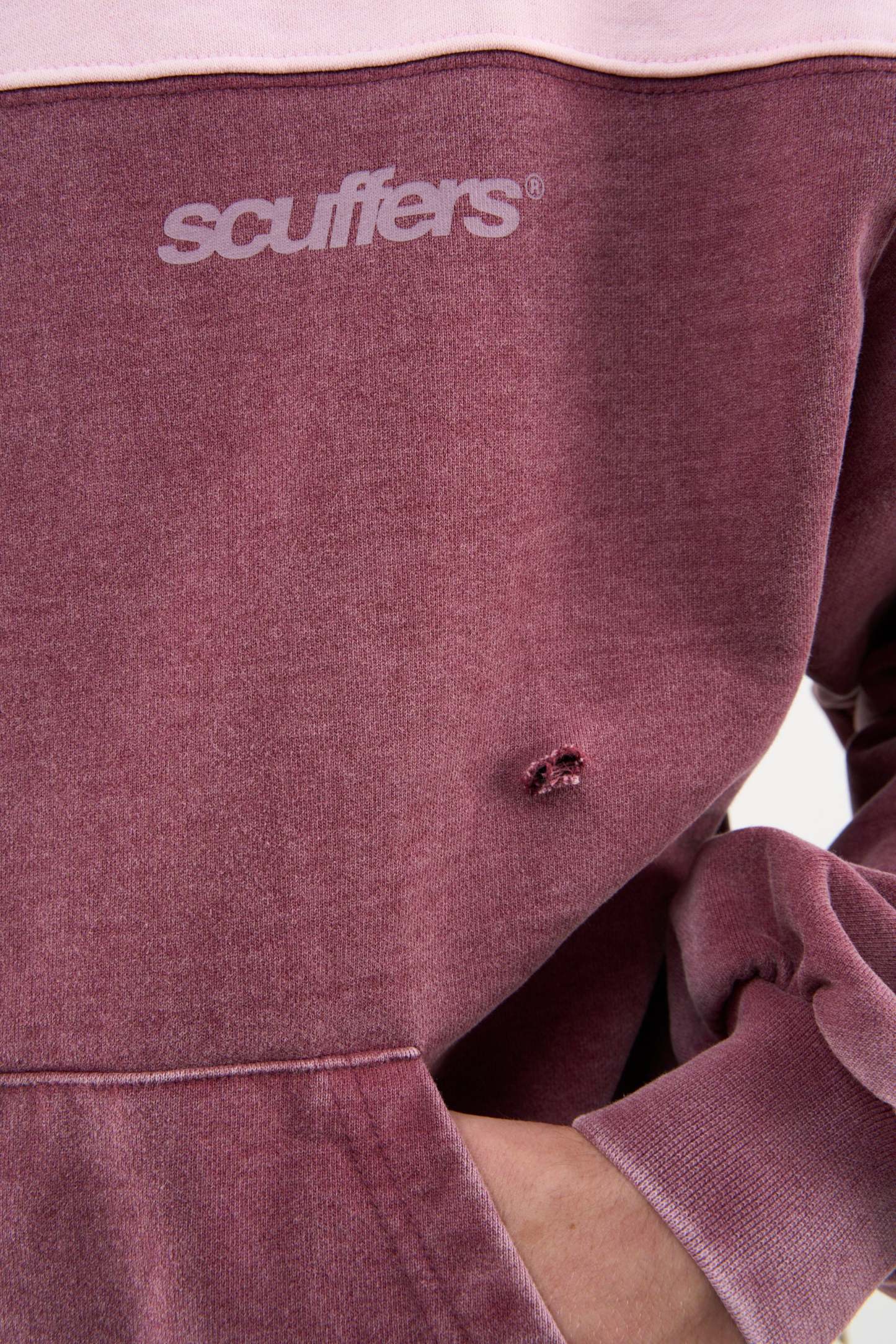 Lizzie Burgundy Hoodie