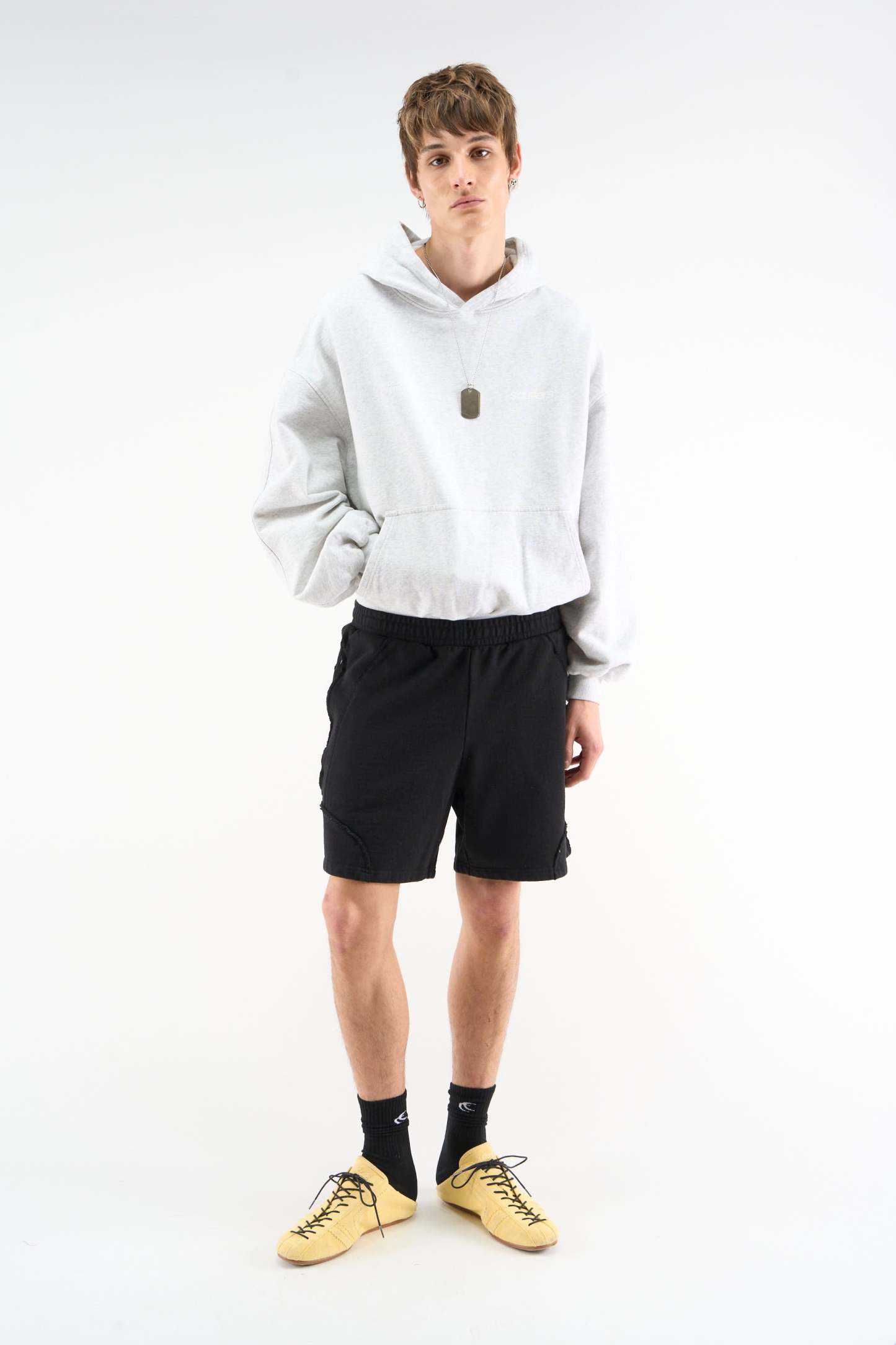 Worldwide Grey Melange Hoodie