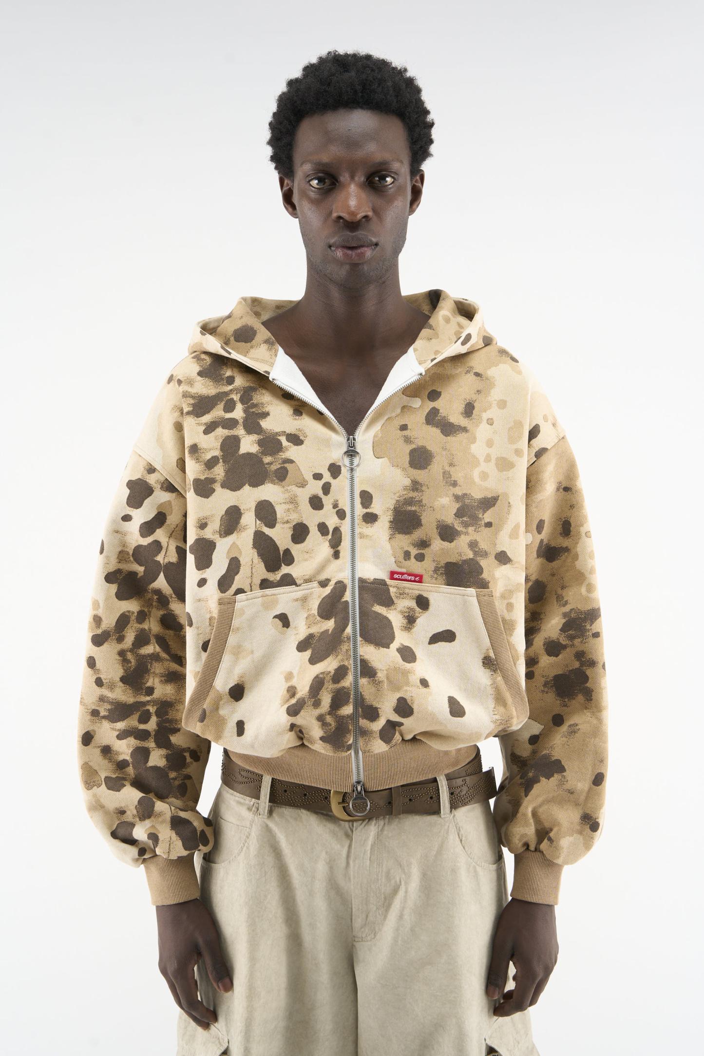 SCFF Coffee Brown Zipper