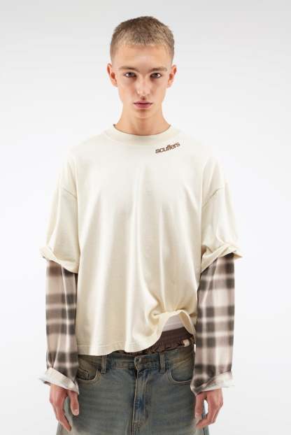Blur Kurtis Ecru Longsleeve