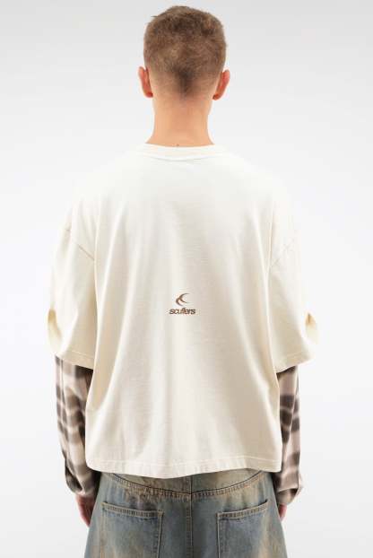 Blur Kurtis Ecru Longsleeve