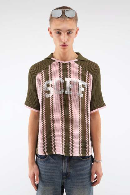 Beacon Pink Knit Jersey
