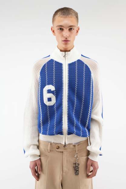 Beacon Navy Knit Zipper