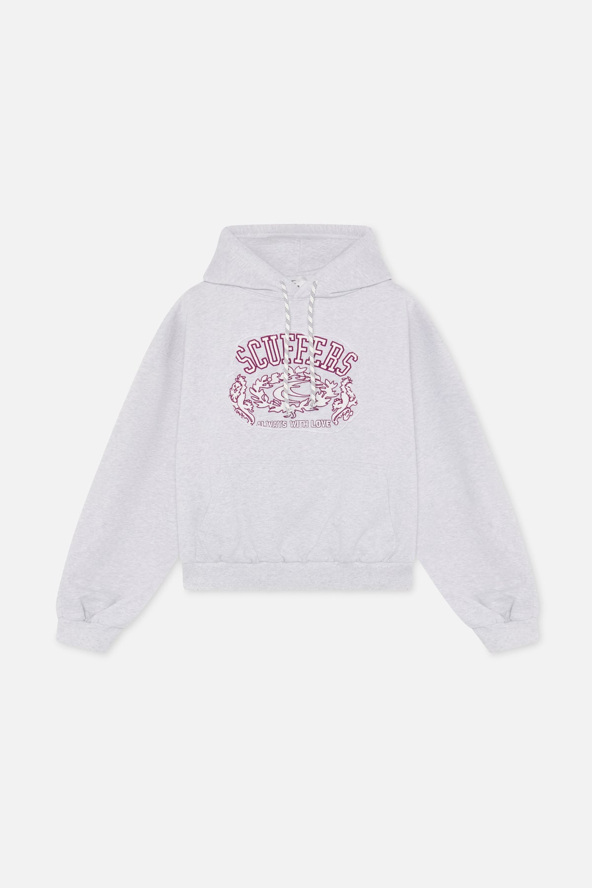 Eu Grey Melange Hoodie