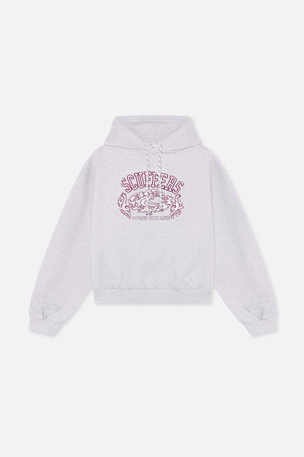 Eu Grey Melange Hoodie