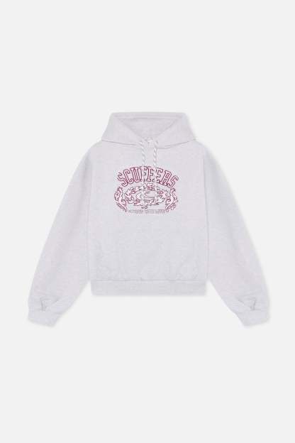 Eu Grey Melange Hoodie