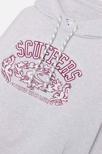 Eu Grey Melange Hoodie