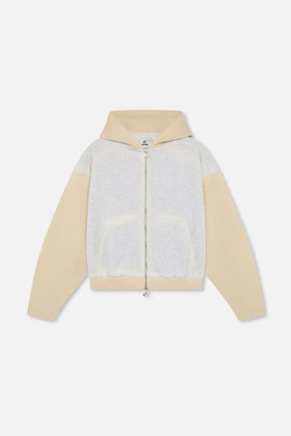 Exit Grey Zipper