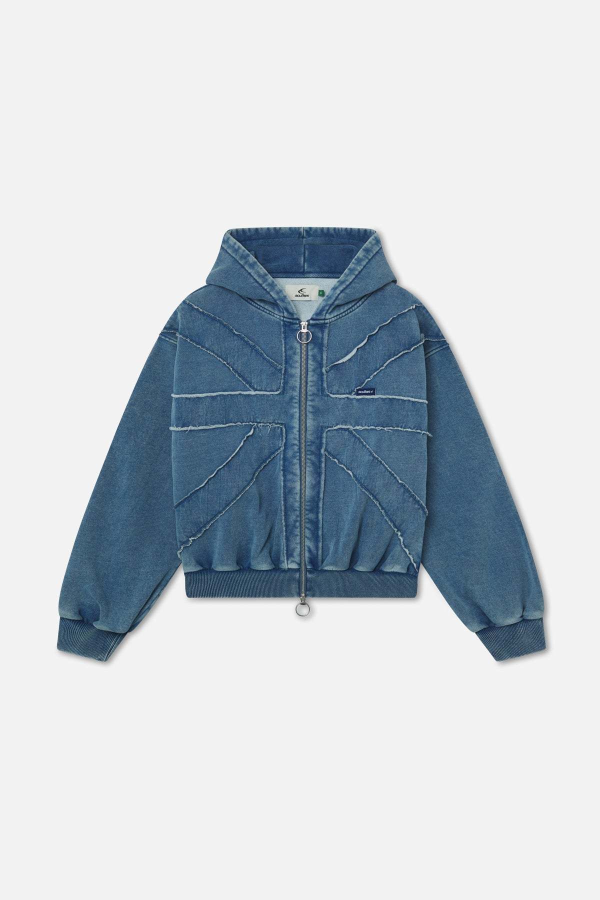 Flag Blue Zipper