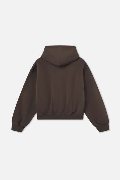 Flag Brown Zipper