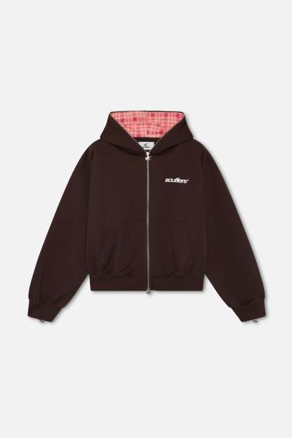 Gothic Brown Zipper