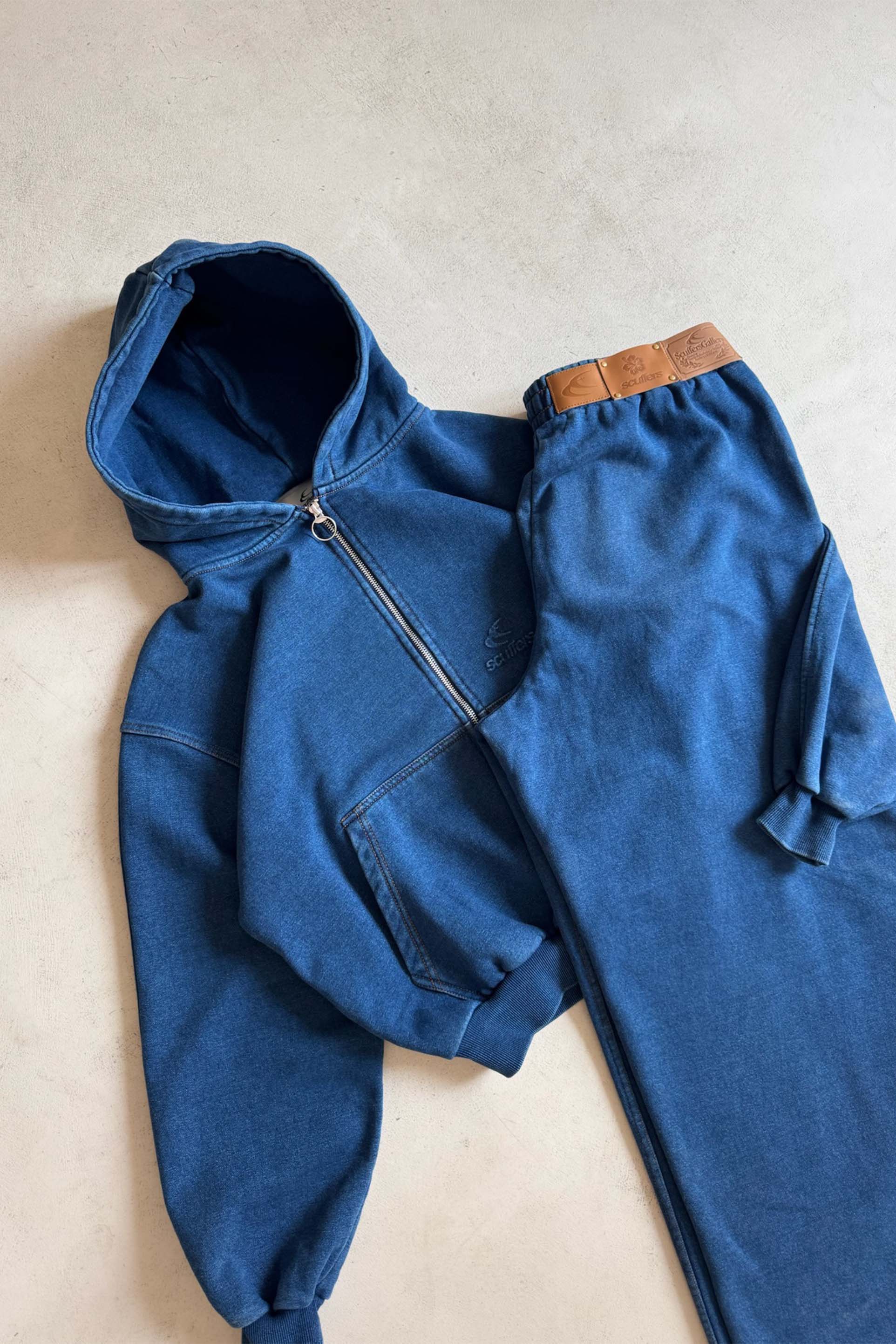 Scff Denim Zipper