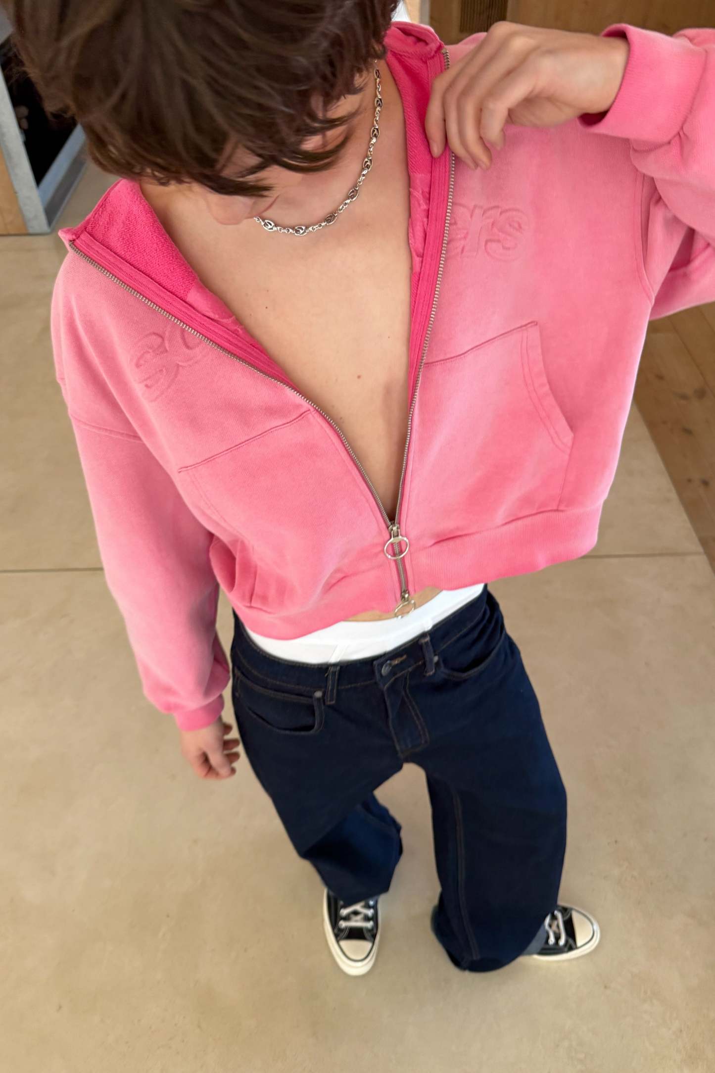 Bullet Pink Zipper
